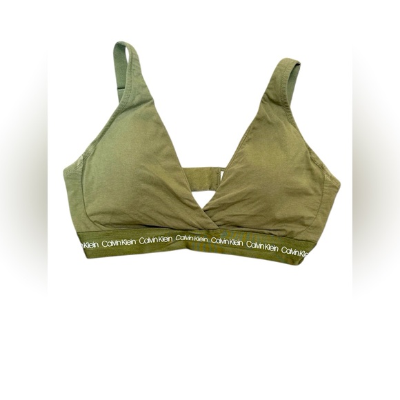 Calvin Klein Other - Green CK comfy stretchy active athletic bra